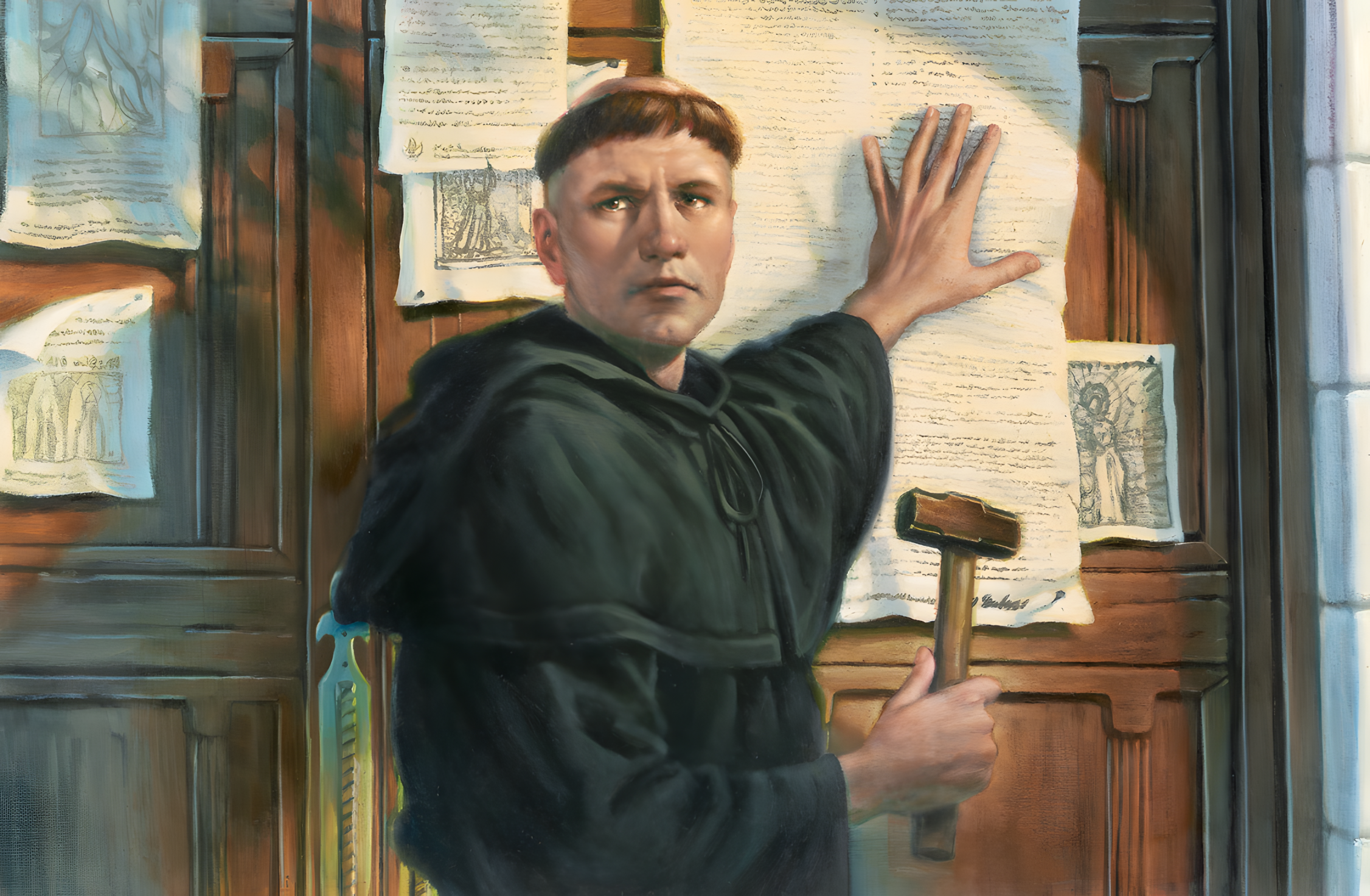 Unknown German Priest Pins 95 Complaints to Church Door